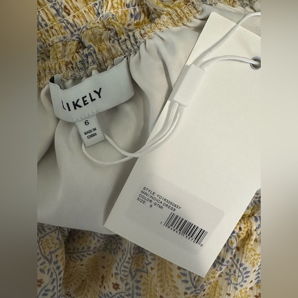 NWT Likely Inca Dress in Green Tea Multi. Size 6. - Picture 8 of 10